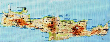 Kreta karte