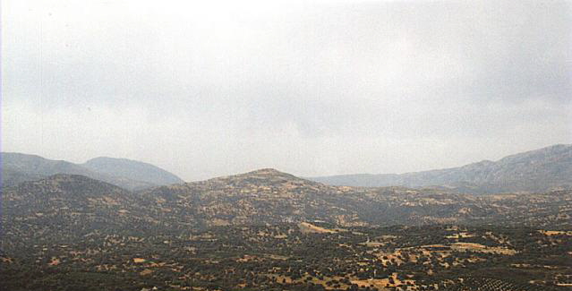 tyische Landschaft auf Kreta